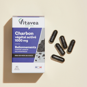 Vitavea Bien-être Charbon végétal activé 1000mg