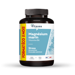 Vitavea Bien-être Magnésium marin vitamine B6 5 mois