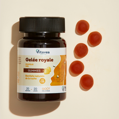 Gummies Gelée royale VITAVEA Bien-être, la cure de 20 jours pour profiter pleinement des bienfaits naturels de la ruche.