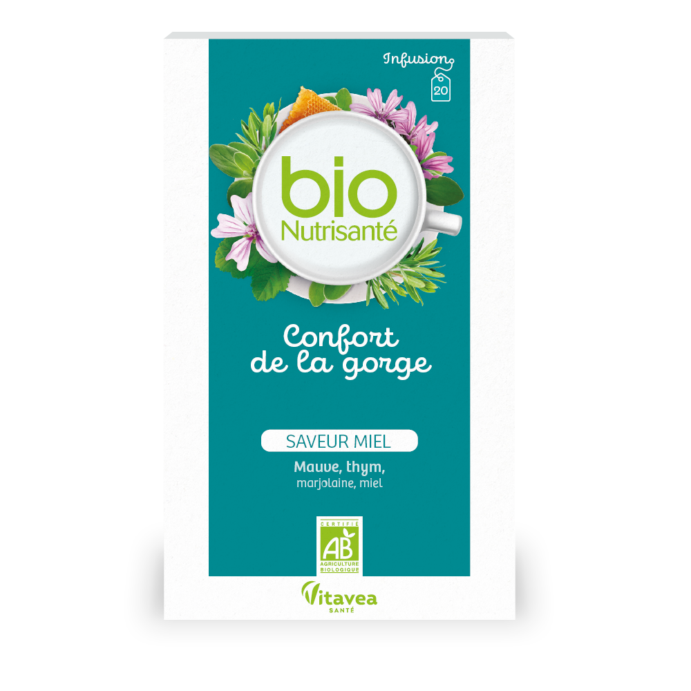 BioNutrisanté Infusion Confort de la gorge BIO