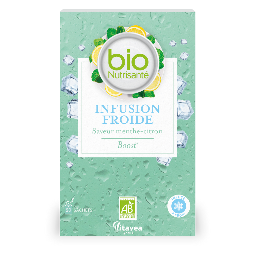 BioNutrisanté Infusion froide saveur menthe-citron BIO