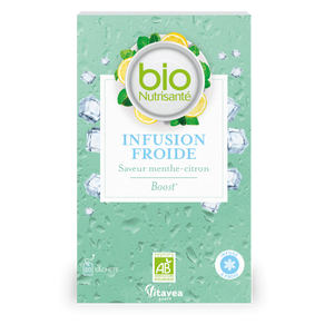 BioNutrisanté Infusion froide saveur menthe-citron BIO