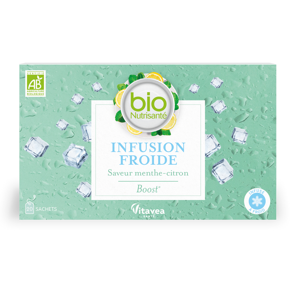 BioNutrisanté Infusion froide saveur menthe-citron BIO