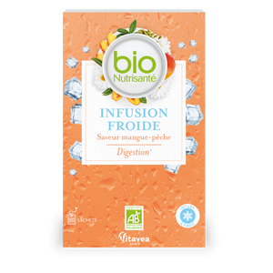 BioNutrisanté Infusion froide saveur mangue pêche BIO