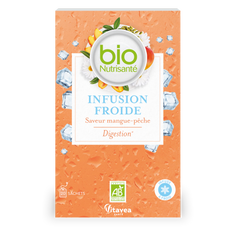 BioNutrisanté Infusion froide saveur mangue pêche BIO