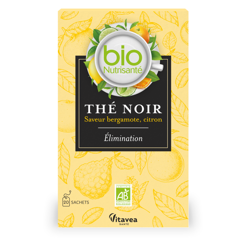 BioNutrisanté Thé noir Élimination BIO