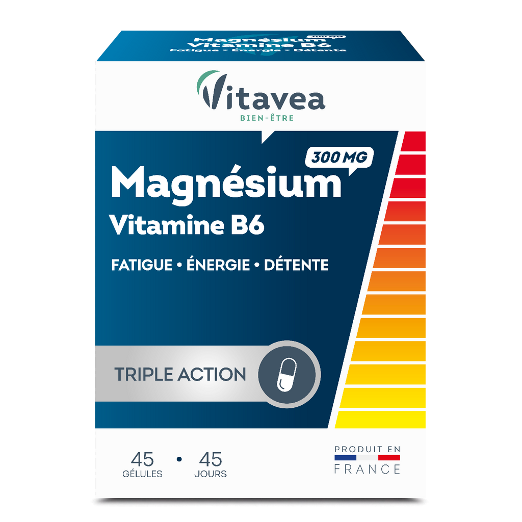 Vitavea Bien-être Magnésium 300mg Vitamine B6