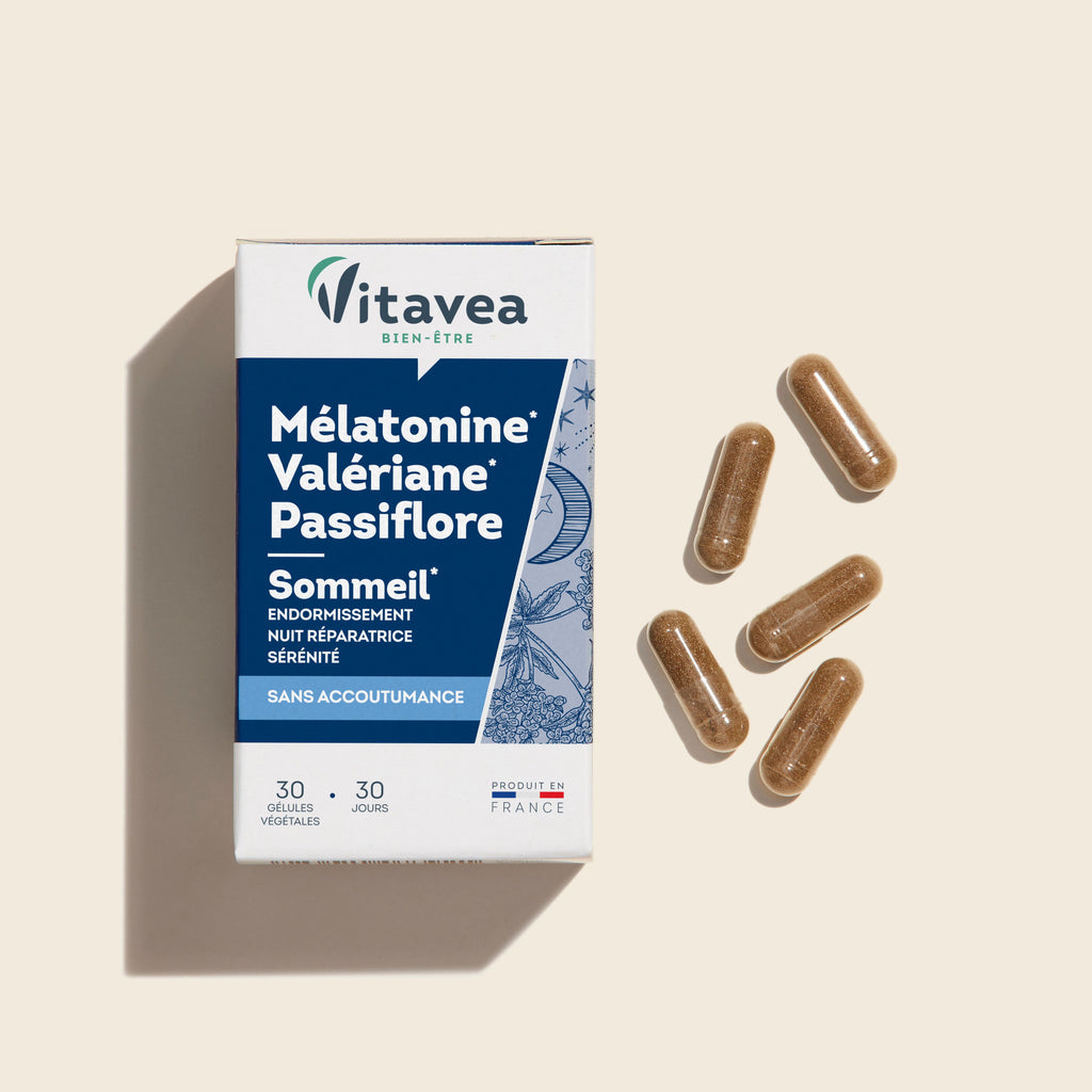 Melatonin Valerian Passionflower