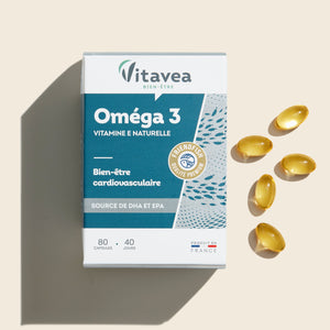 Vitavea Bien-être Oméga 3 Vitamine E naturelle