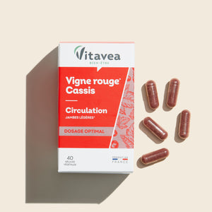 Vitavea Bien-être Vigne rouge Cassis