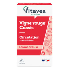 Vitavea Bien-être Vigne rouge Cassis