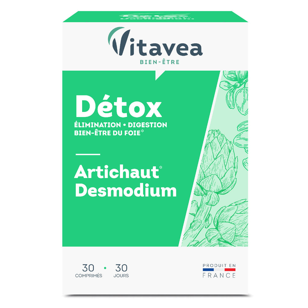 Vitavea Bien-être Détox artichaut desmodium