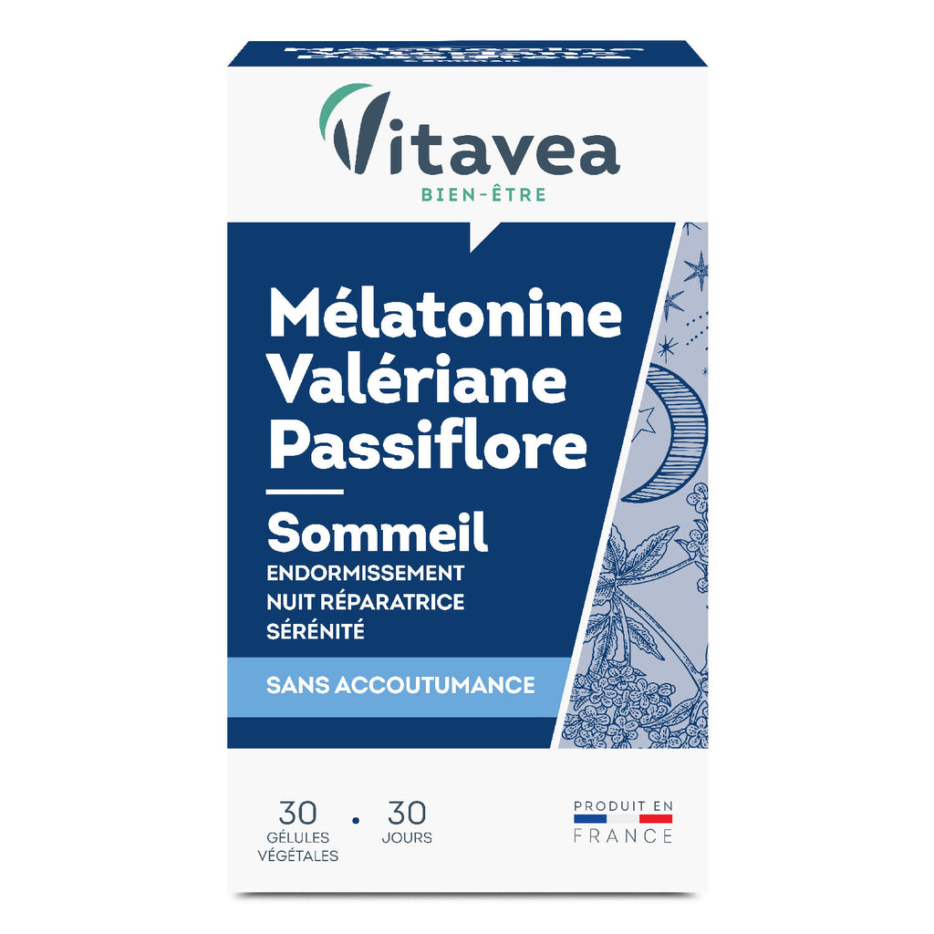 Melatonin Valerian Passionflower